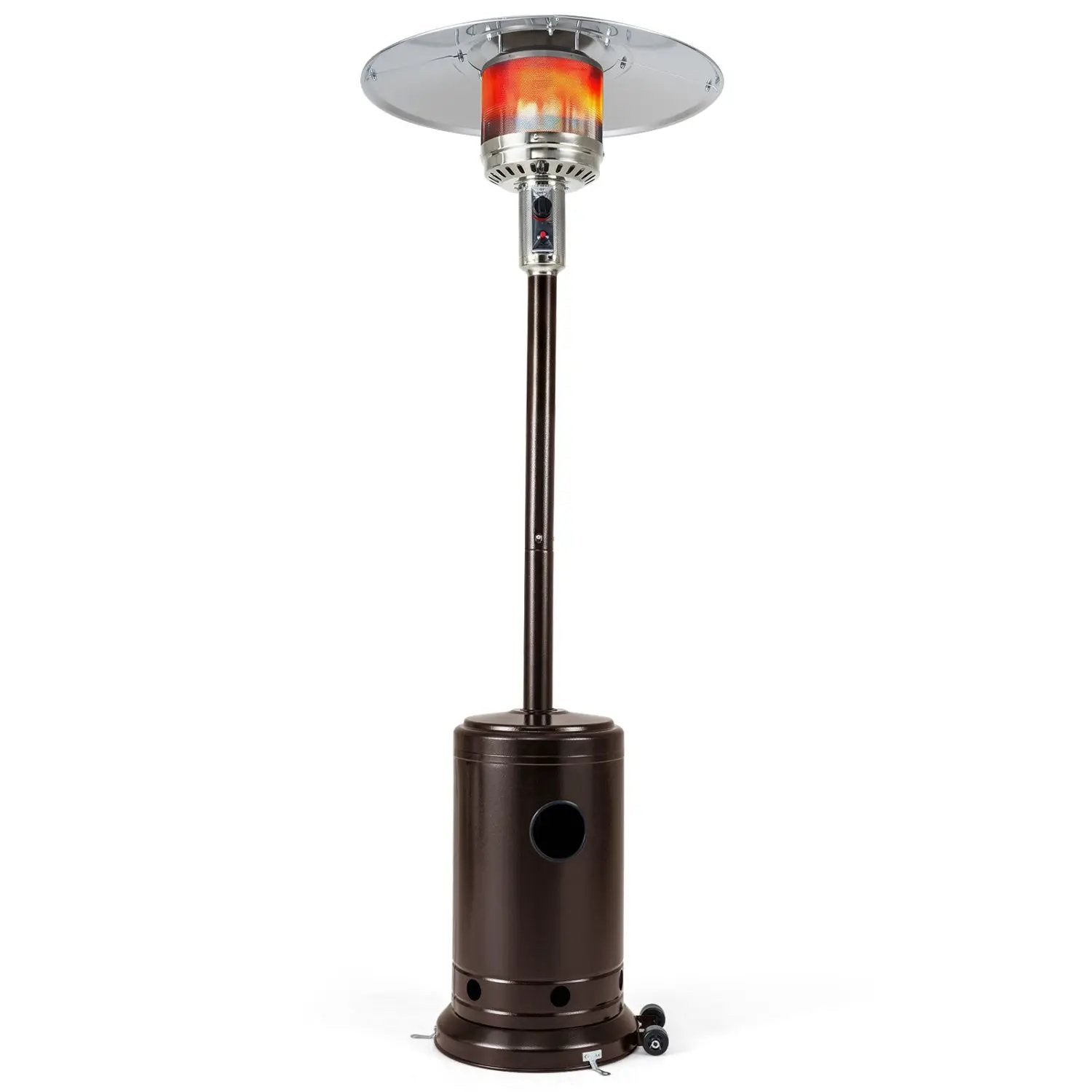 50 000 BTU Patio Propane Gas Heater with Stainless Steel Burner by DirectDeals