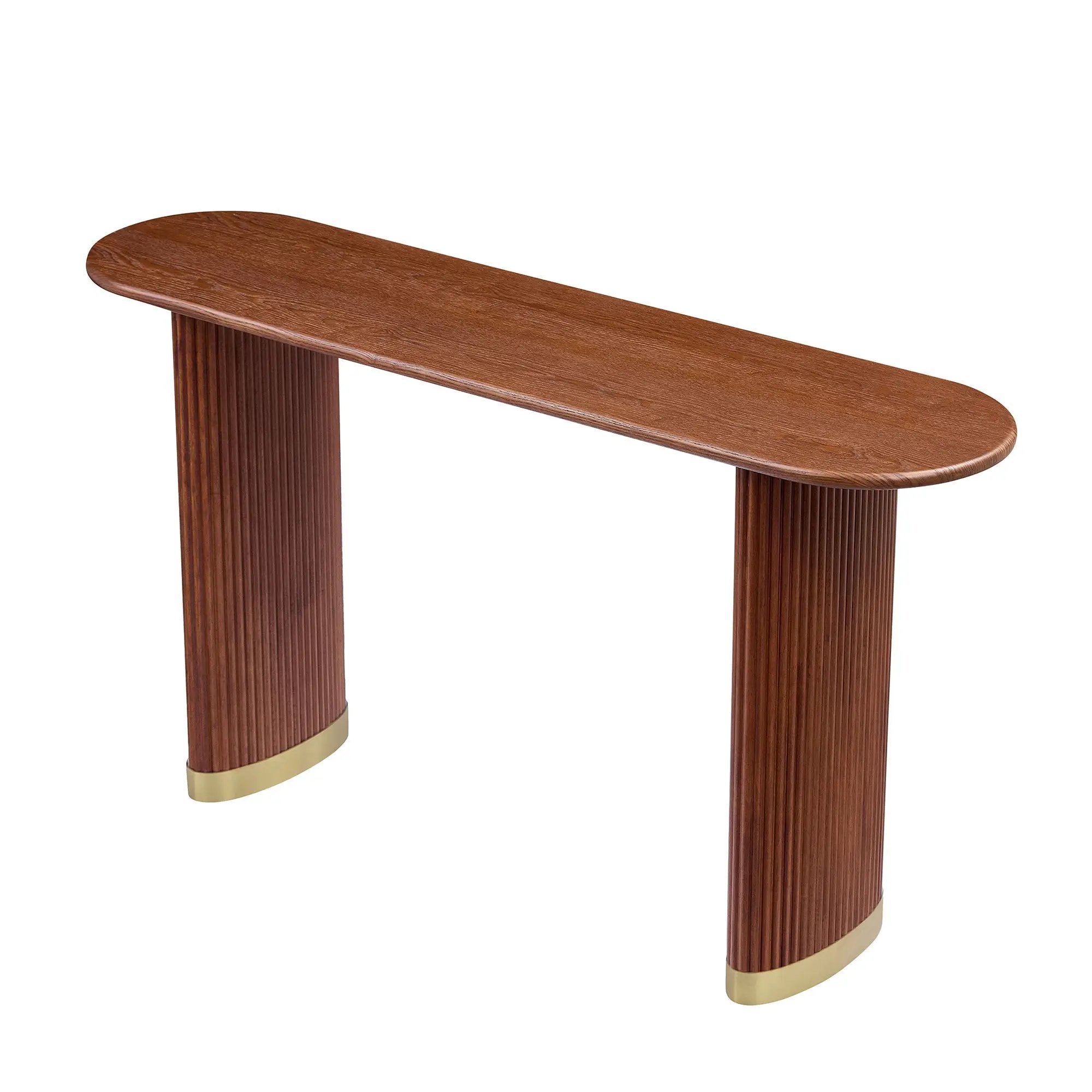 Modern 59.1 Inch Entryway Table for Living Room by HouseOfZazla
