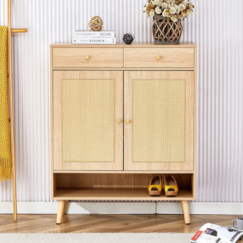 Multifunctional Modern Minimalist Shoe Cabinet by Unique Piece Furniture