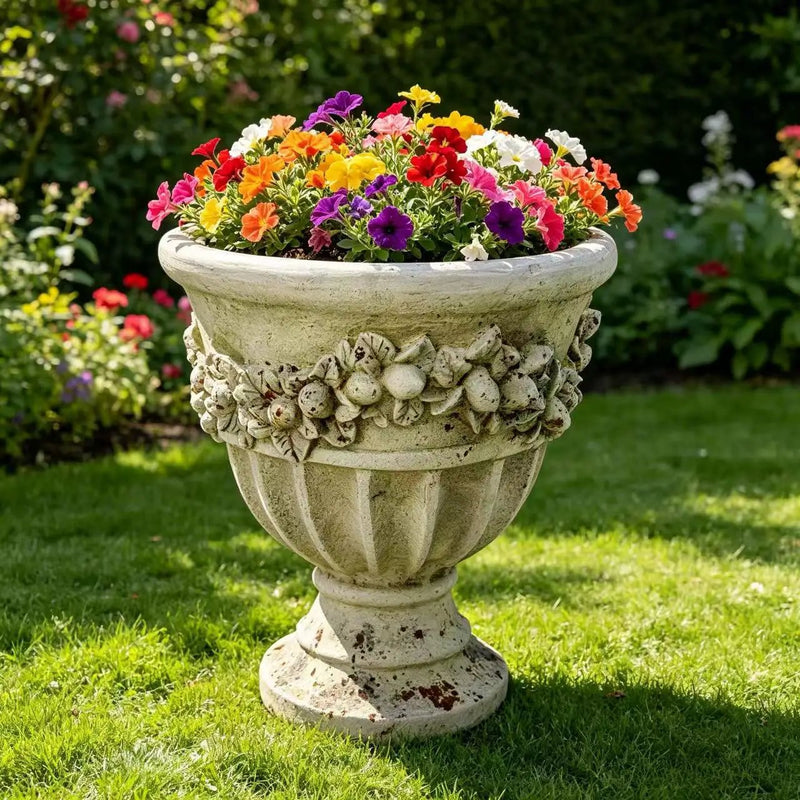 MGO Garden Planter in Rust Finish by HouseOfZazla