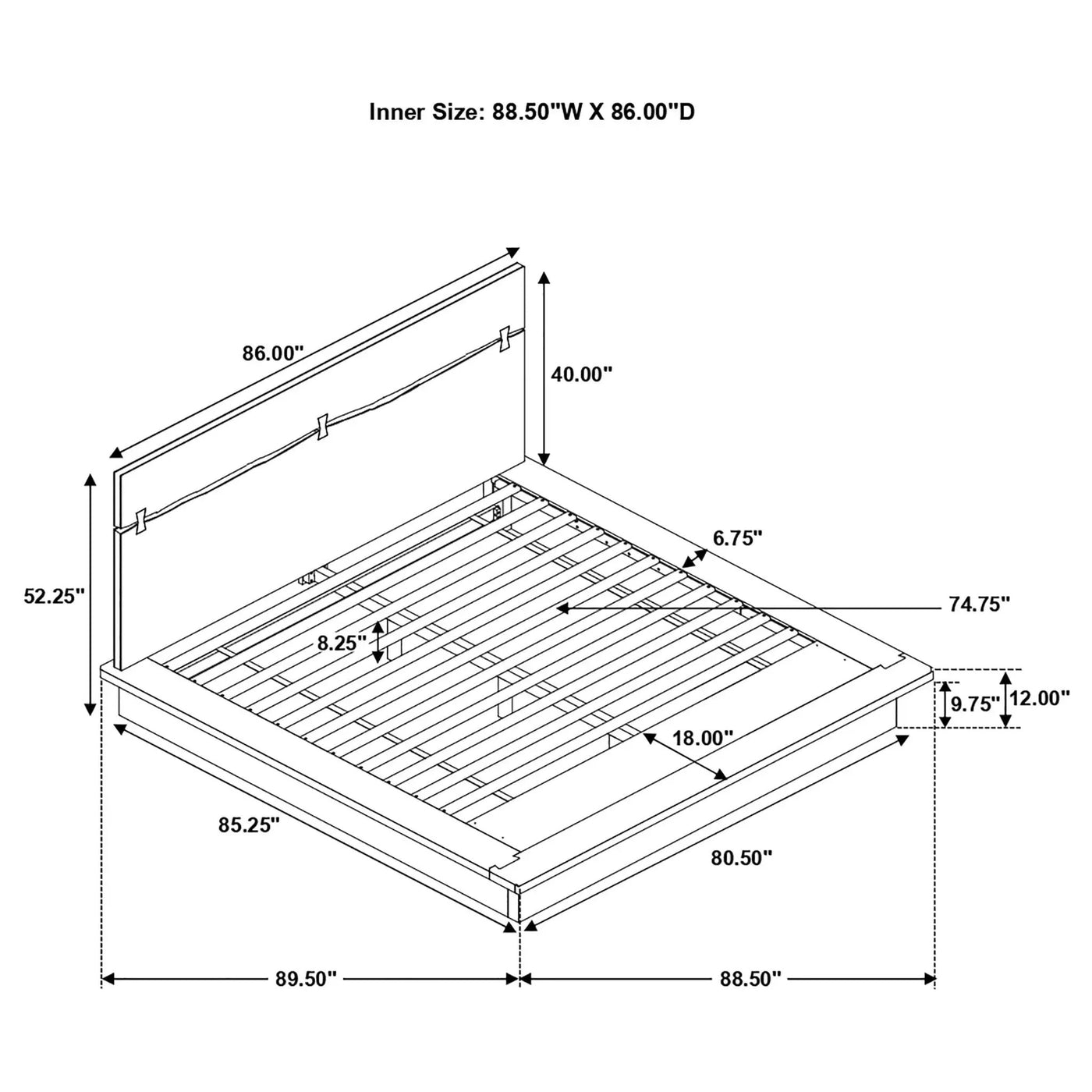 Mallory - Platform Bed With Exposed Joinery by HouseOfZazla