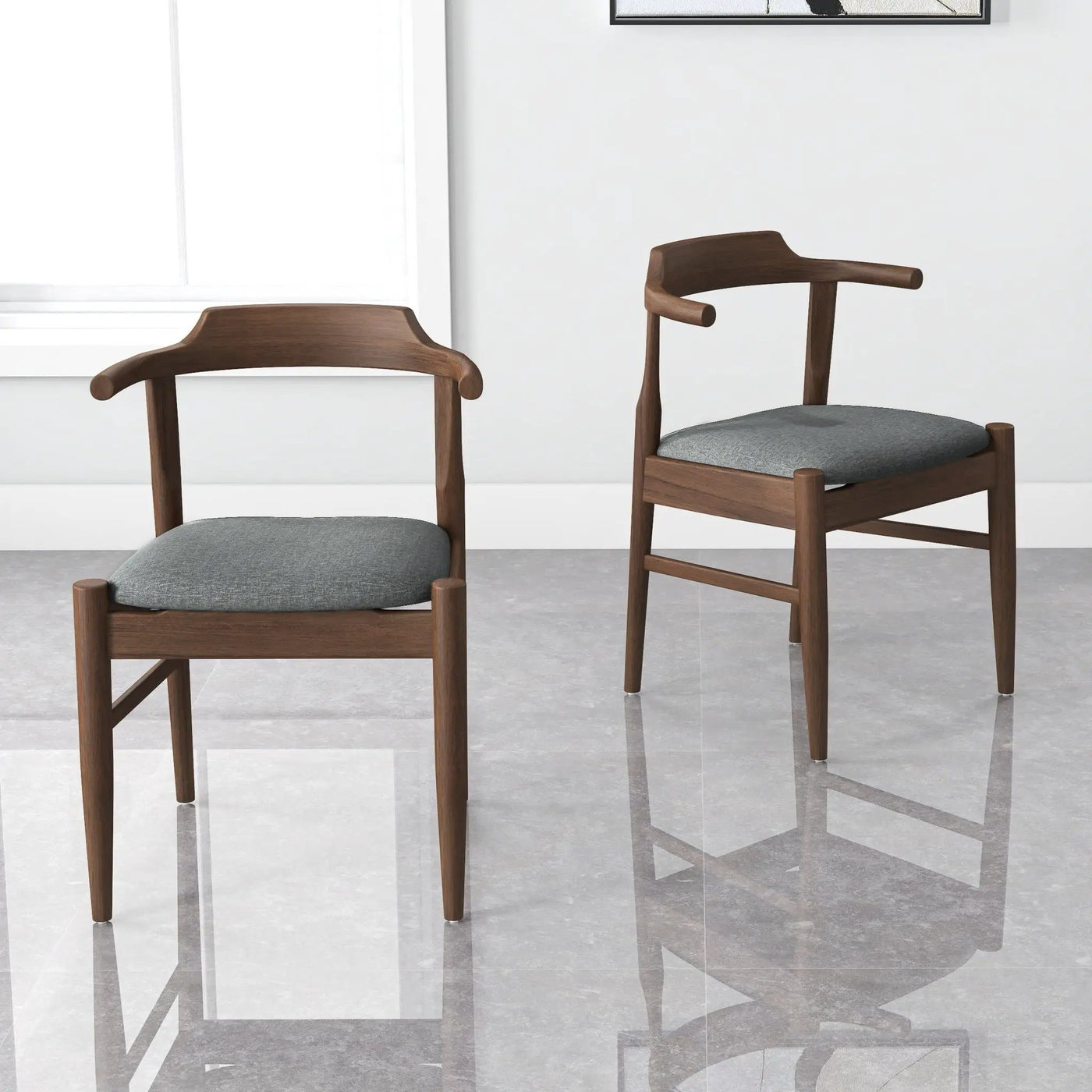 Leon - Mid-Century Modern Dining Chair (Set of 2) by Unique Piece Furniture