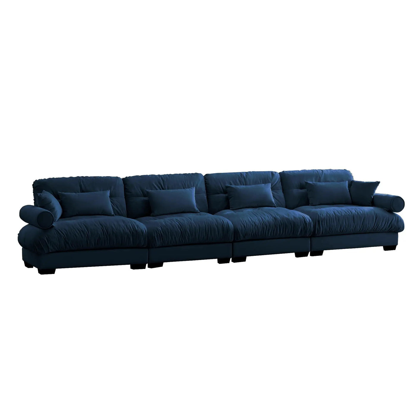 Super Comfort Oversized Modular Sectional Sofa, Deep Seat Convertible L Shaped Couch by Unique Piece Furniture