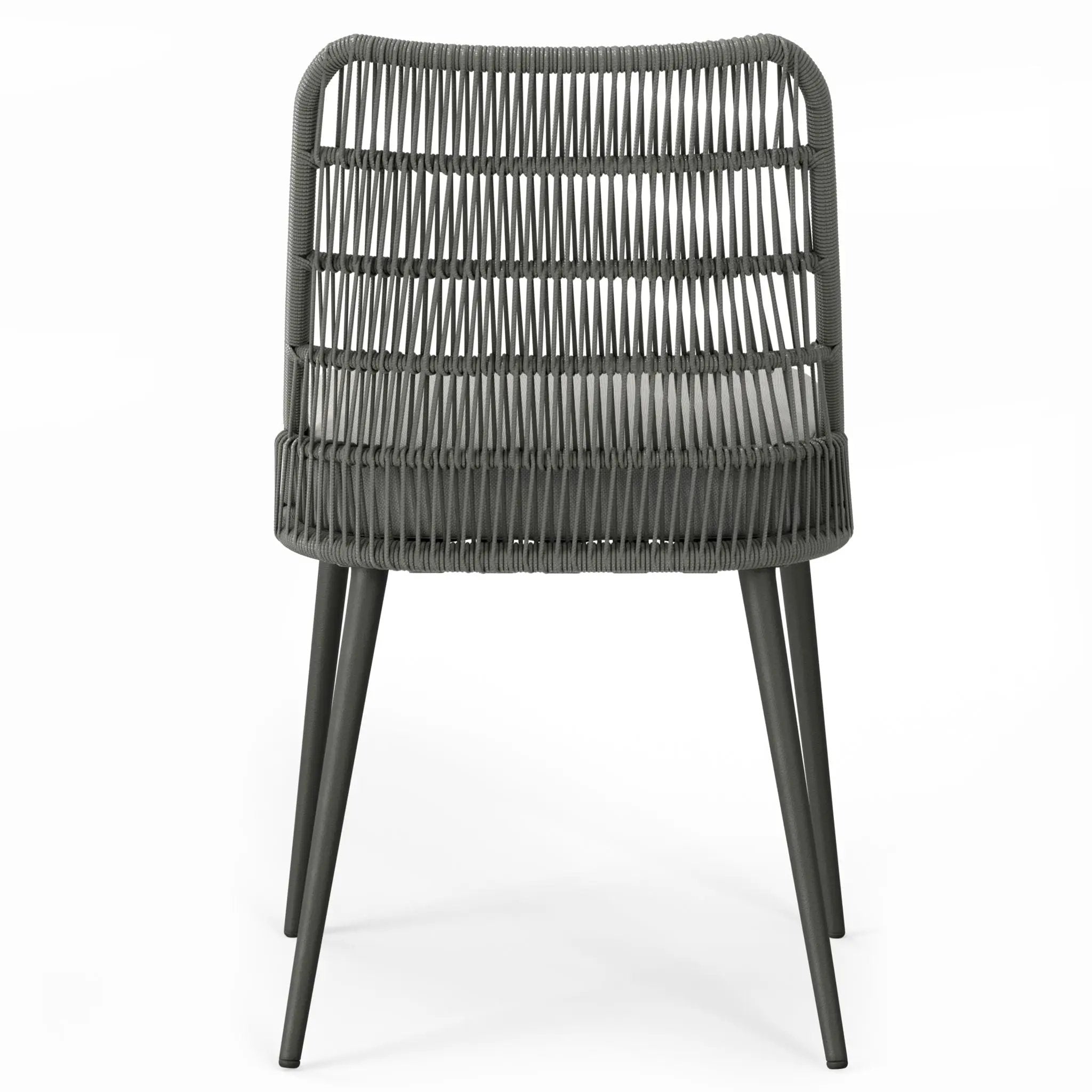 Beachside - Outdoor Dining Chair (Set of 2) - Gray by HouseOfZazla