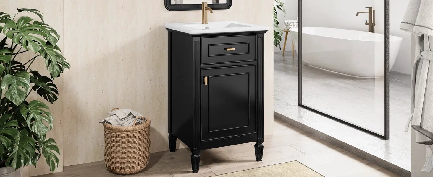 20-Inch Bathroom Vanity with Sink by HouseOfZazla