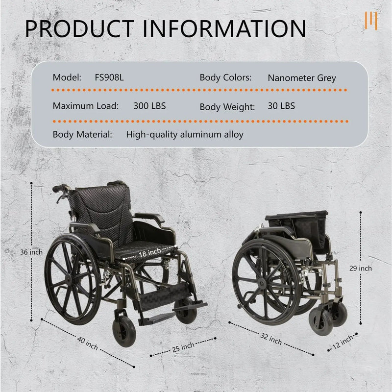 Lightweight Foldable Nursing Wheelchair For Adults by HouseOfZazla