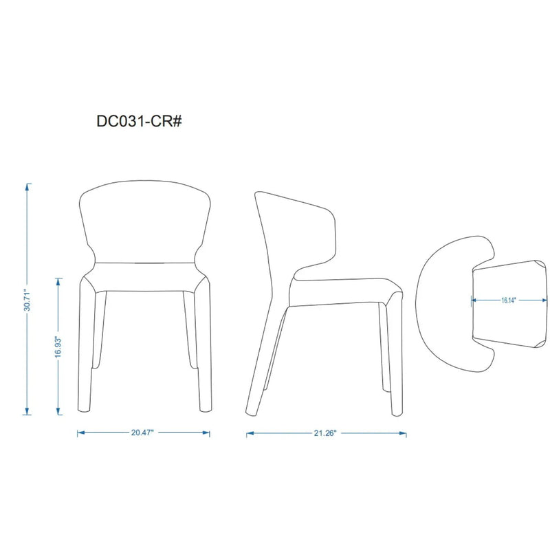 Conrad - Dining Chair (Set of 2) by HouseOfZazla