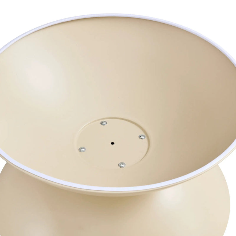 Set of 2 Milk White Coffee Table and End Table With Storage. by BLAKHOM