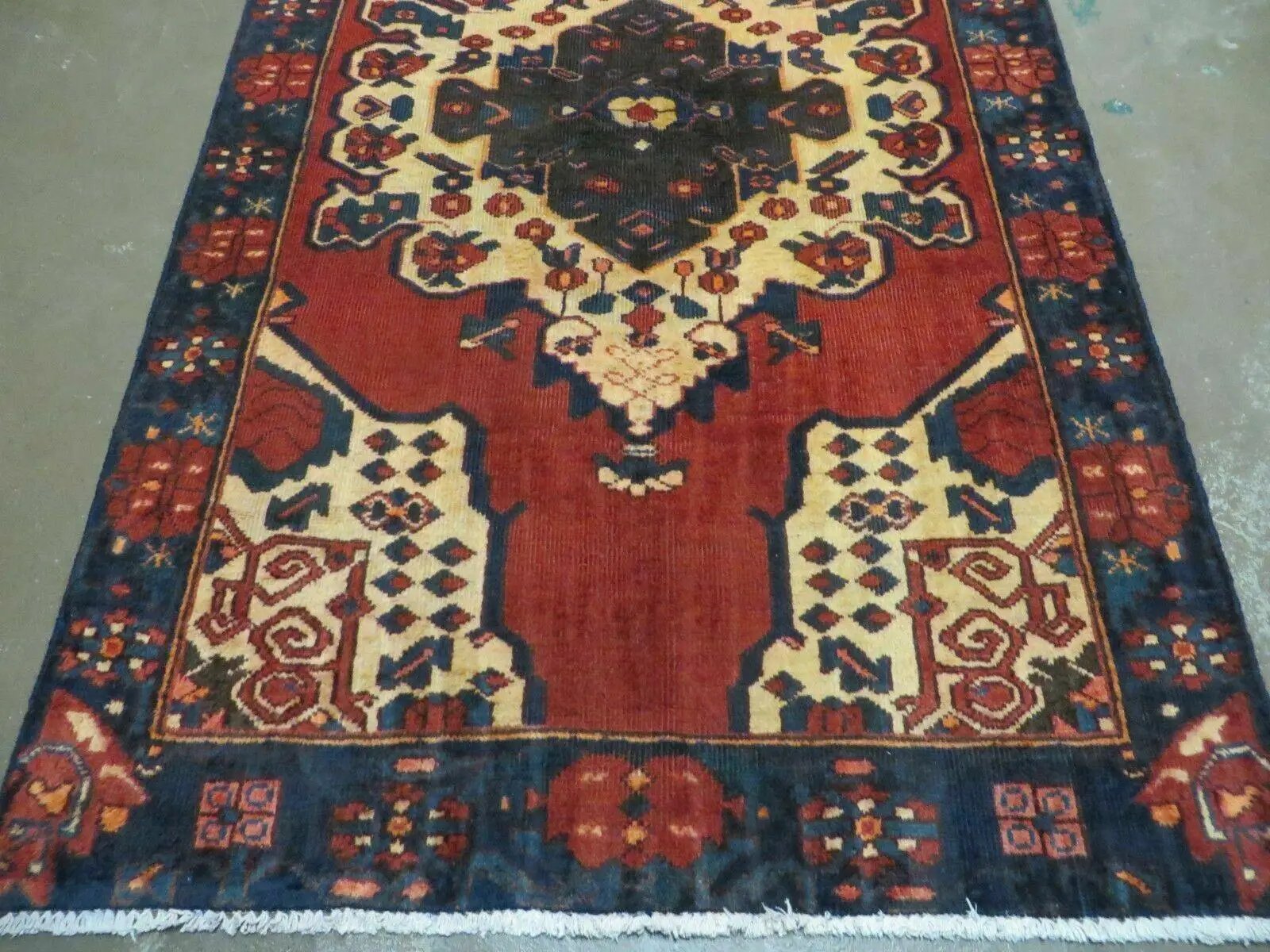 4' X 7' Antique 1920 Handmade Turkish Wool Rug Veg Dye Nice by Jewel Rugs