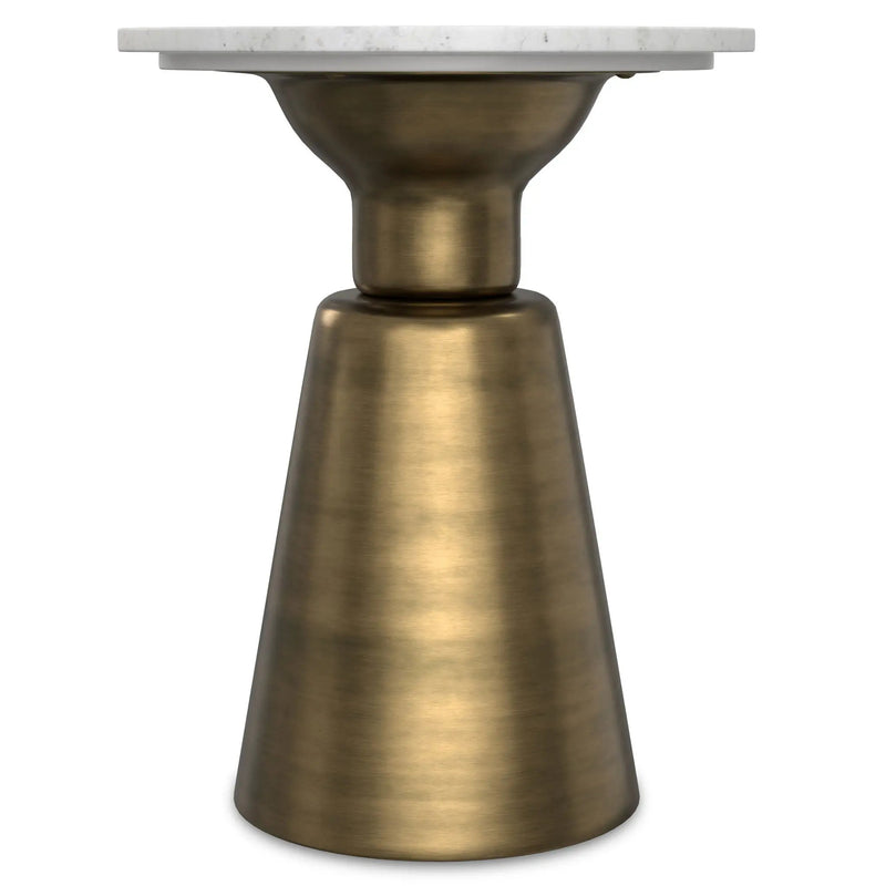 Leyla - Side Table - Antique Brass by Unique Piece Furniture