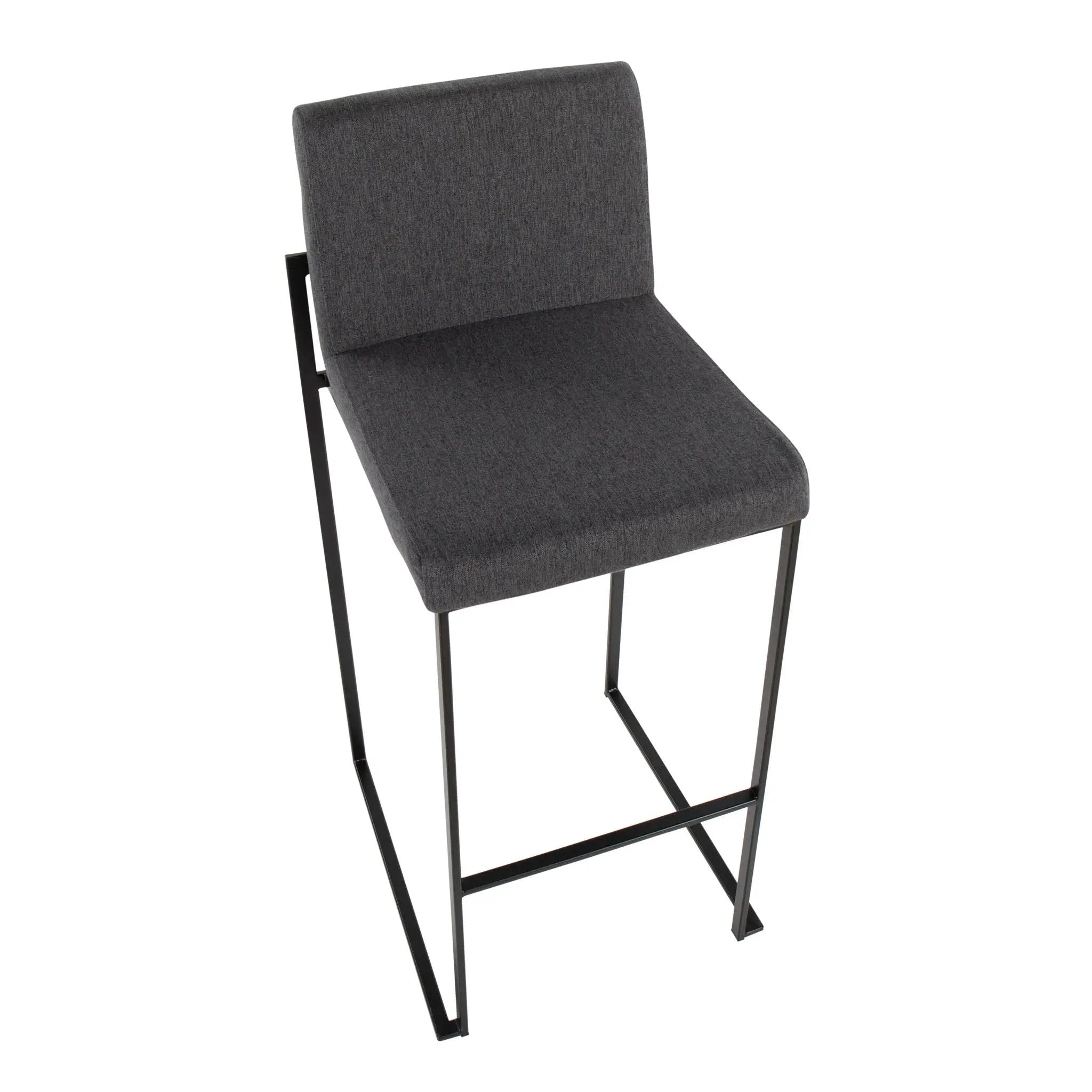 Fuji - Contemporary High Back Barstool Elegant Design by Unique Piece Furniture