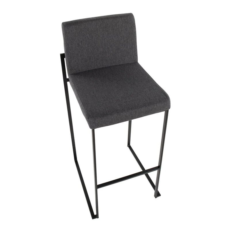 Fuji - Contemporary High Back Barstool Elegant Design by Unique Piece Furniture