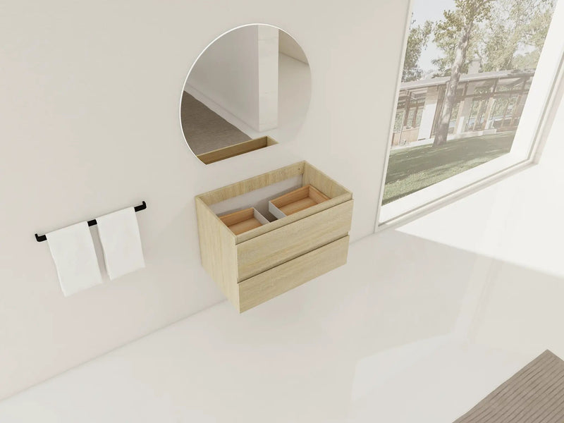 30" Wall-Mounted Bathroom Vanity Cabinet by HouseOfZazla