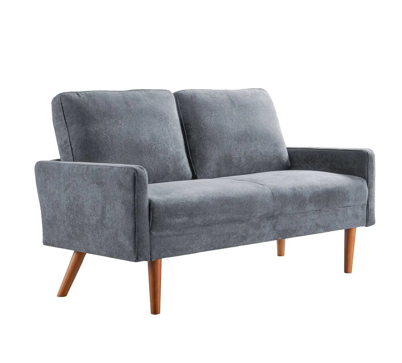 Loveseat Sofa, European Style With Sleek Design, Modern & Vintage Flair, Upholstered 2 Seater Couch by Unique Piece Furniture