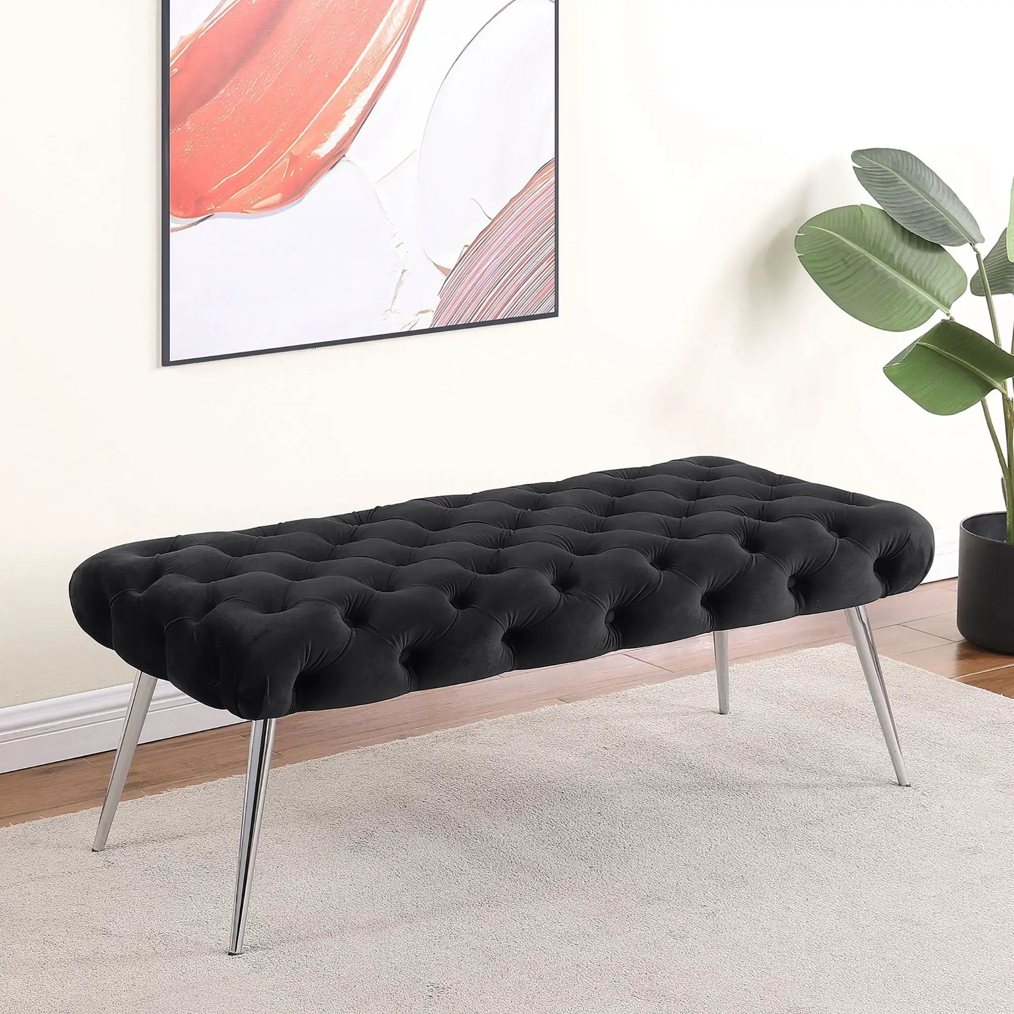 Galiano - Tufted Bench by HouseOfZazla
