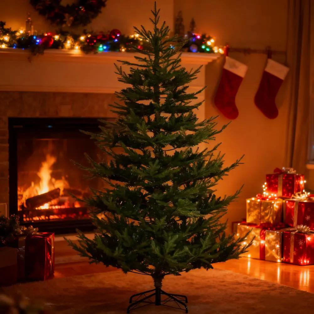 Nordic Pine Hinged Christmas Tree by HouseOfZazla