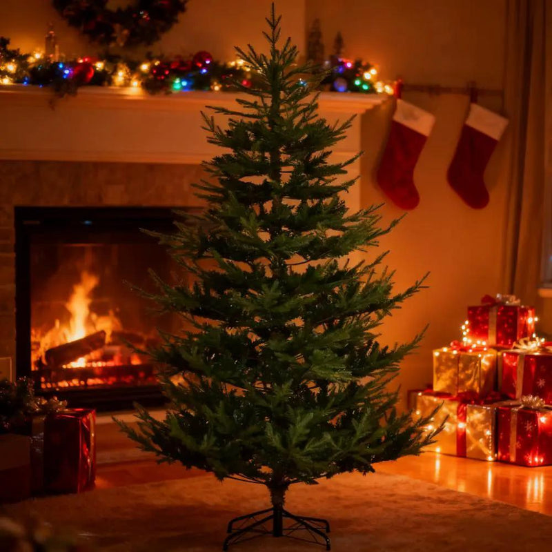 Nordic Pine Hinged Christmas Tree by HouseOfZazla
