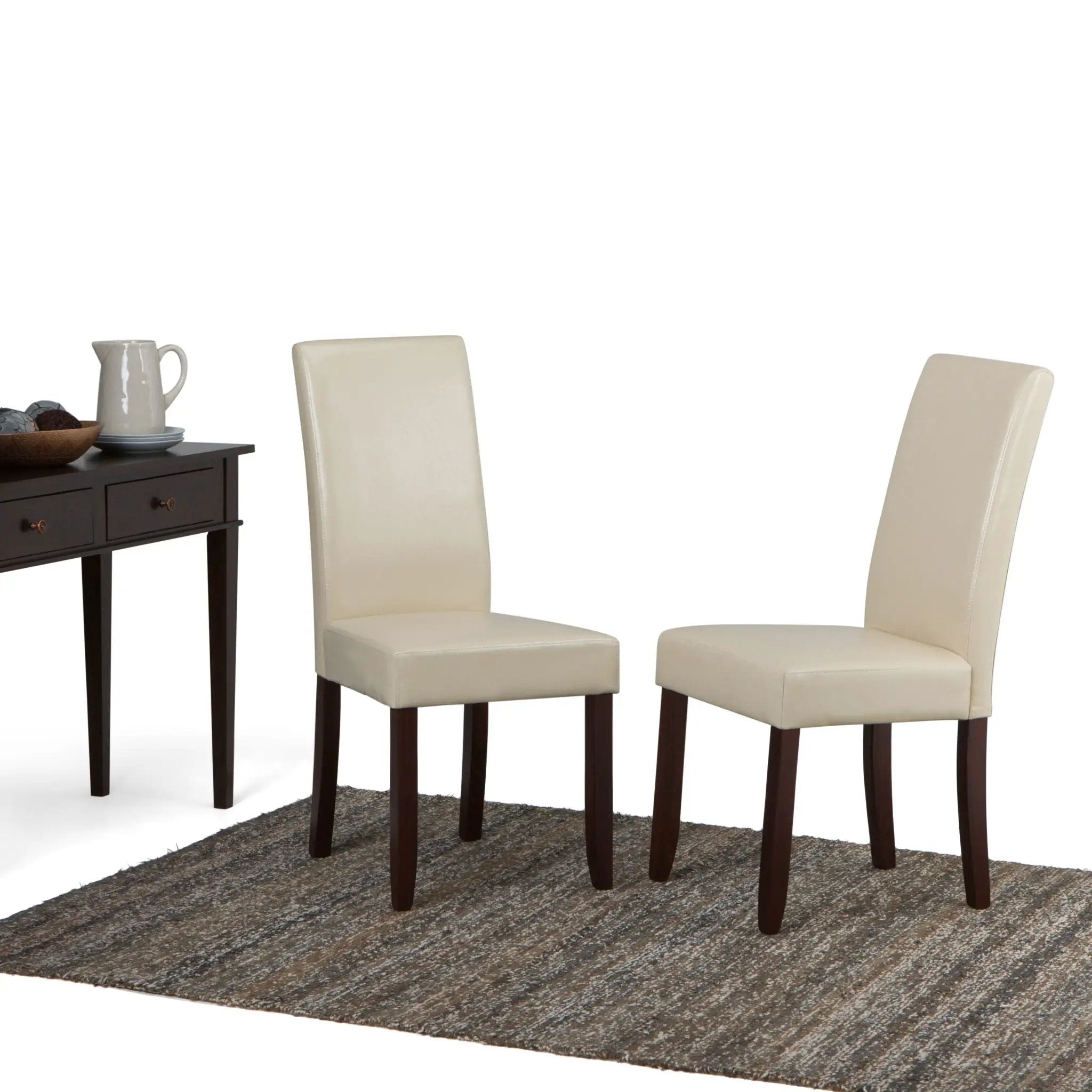 Acadian - Upholstered Parson Dining Chair (Set of 2) by Unique Piece Furniture