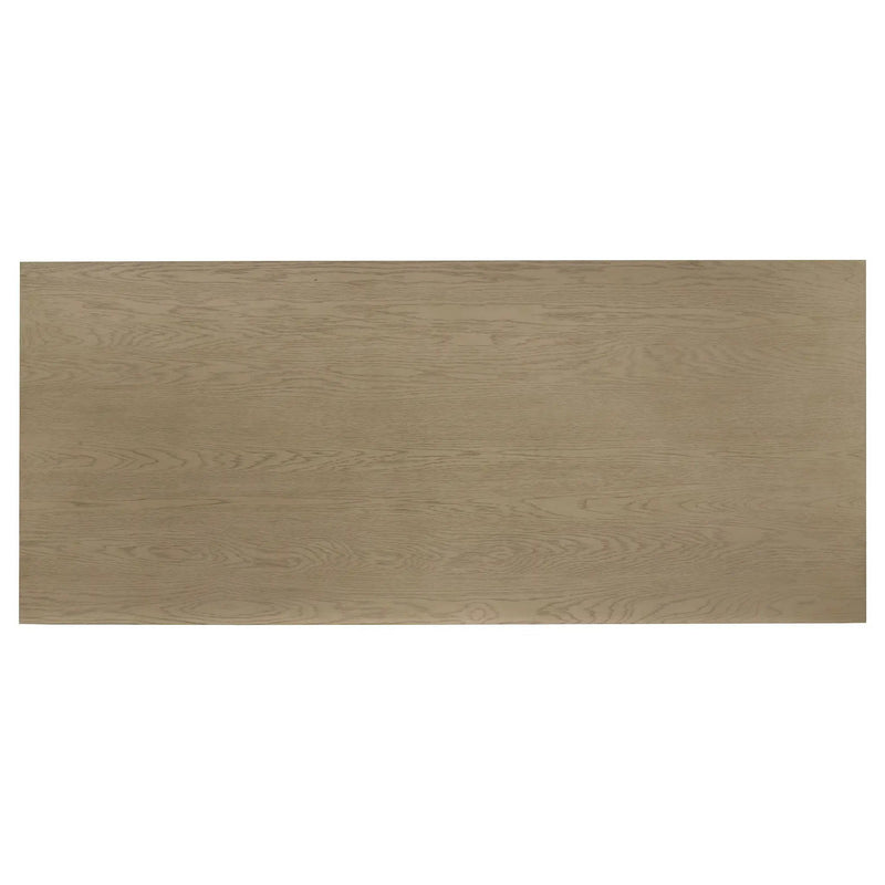 Decker 82-inch Rectangular Wood Dining Table Natural Oak by Unique Piece Furniture