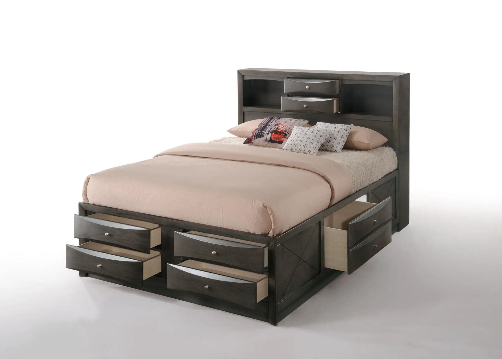 Ireland - Bed With Storage by Unique Piece Furniture