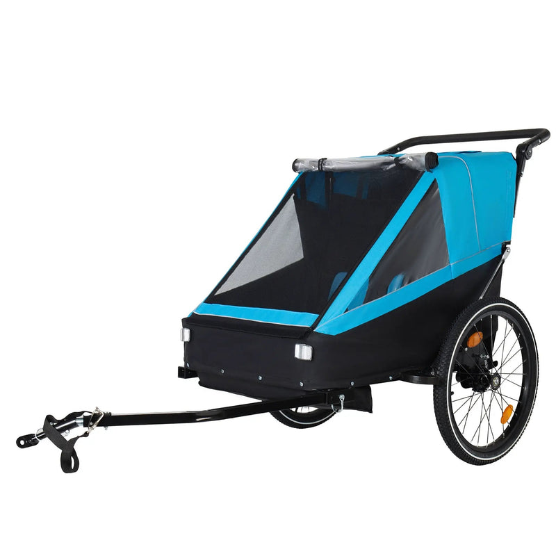 2 In 1 Kids Bike Trailer And Stroller by HouseOfZazla