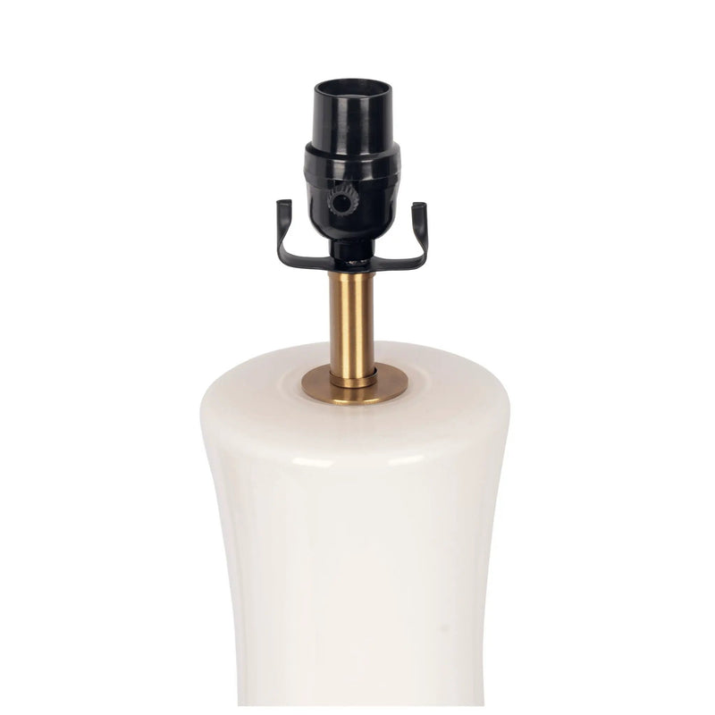 Cascade - Lamp Base Table Lamp - Beige / Gold / White by Unique Piece Furniture
