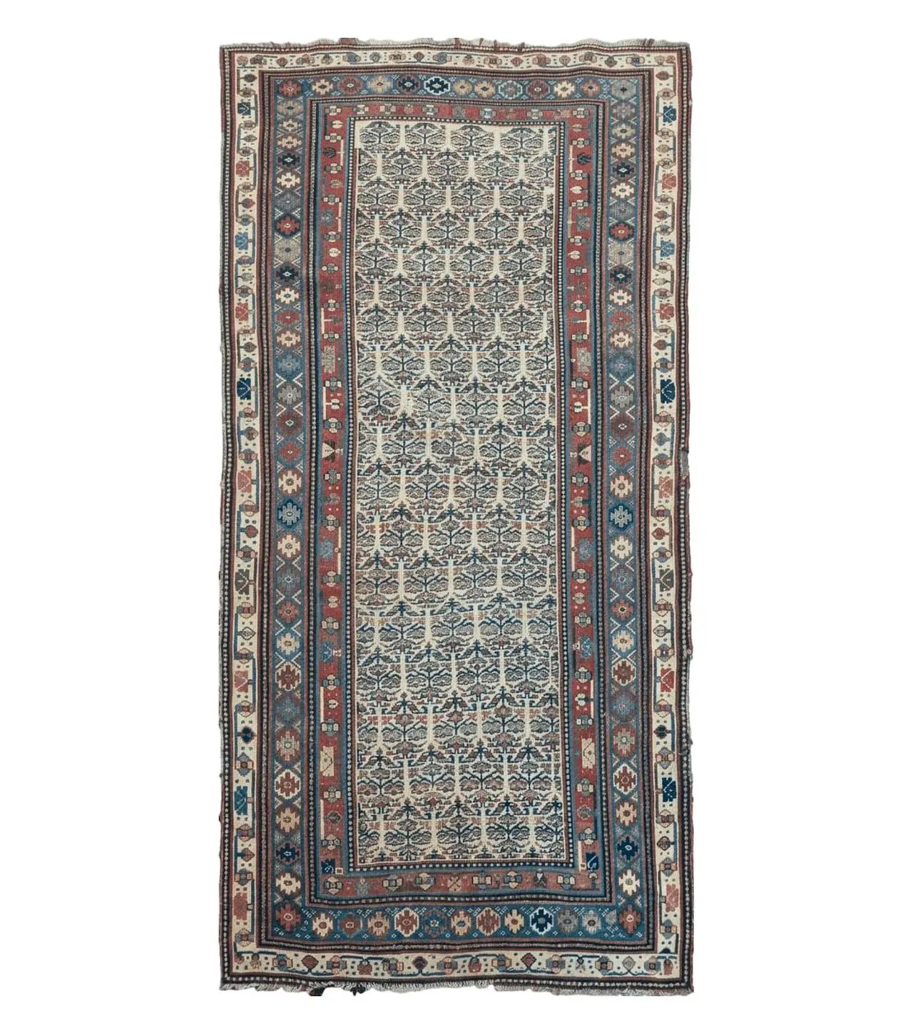 5' X 9' Antique Handmade Caucasian Kuba Wool Rug Veg Dye Runner Nice by Jewel Rugs