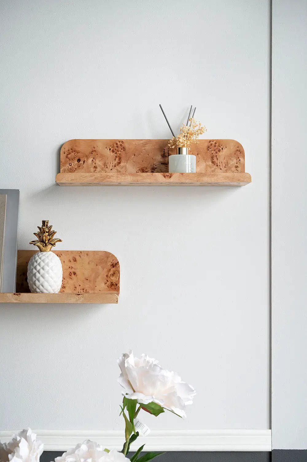 Burl - Eco-Friendly Floating Wall Shelf by Unique Piece Furniture