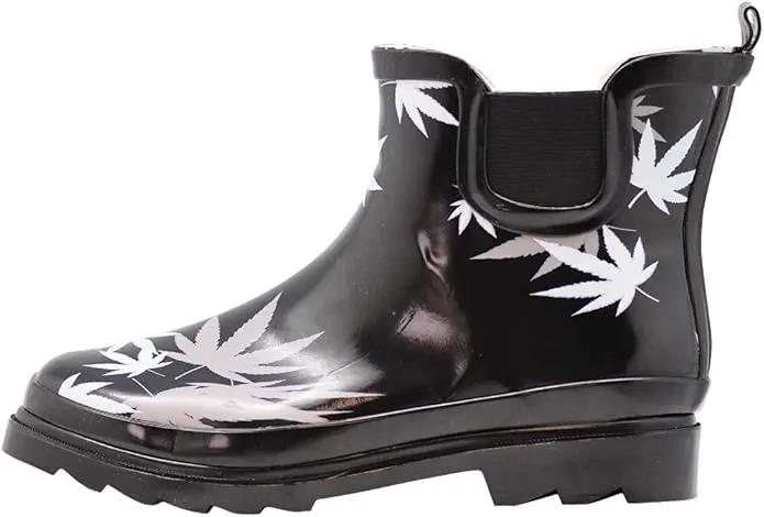 NORTY - Womens Ankle Rain Boots - Ladies Waterproof Winter Spring Garden Boot runs ½ size large by GreenHaven Gardens