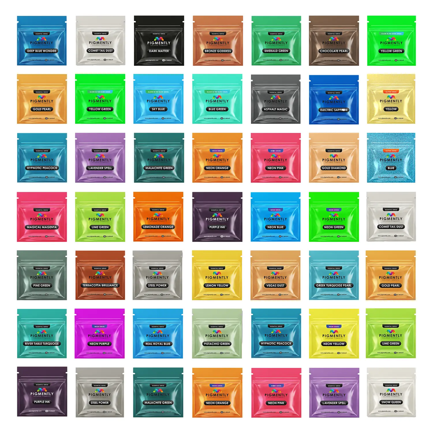 51 Mega Bundle Epoxy Powder Pigments by UltraClear Epoxy