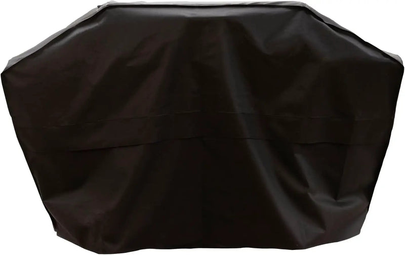 66" Gas Grill Cover for 5&6-Burner Grill, Water-Resistant Heavy Duty Polyester PVC Blend, Adjustable Straps, Built-In Pouch, Designed for Standard 5 & 6-Burner BBQ Grills, Black - 700-20142 by GreenHaven Gardens
