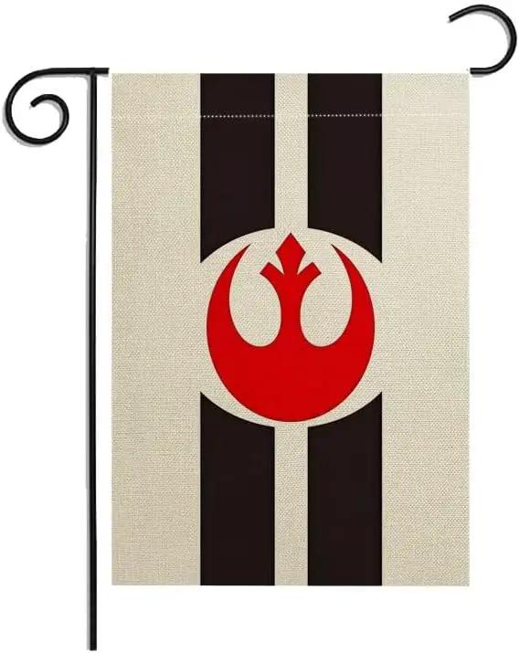 Rebel Alliance Garden Flag,Nationality Flag,Fade Resistant Polyester,Garden Decoration,Double-Sided,12 x 18 inches. by GreenHaven Gardens