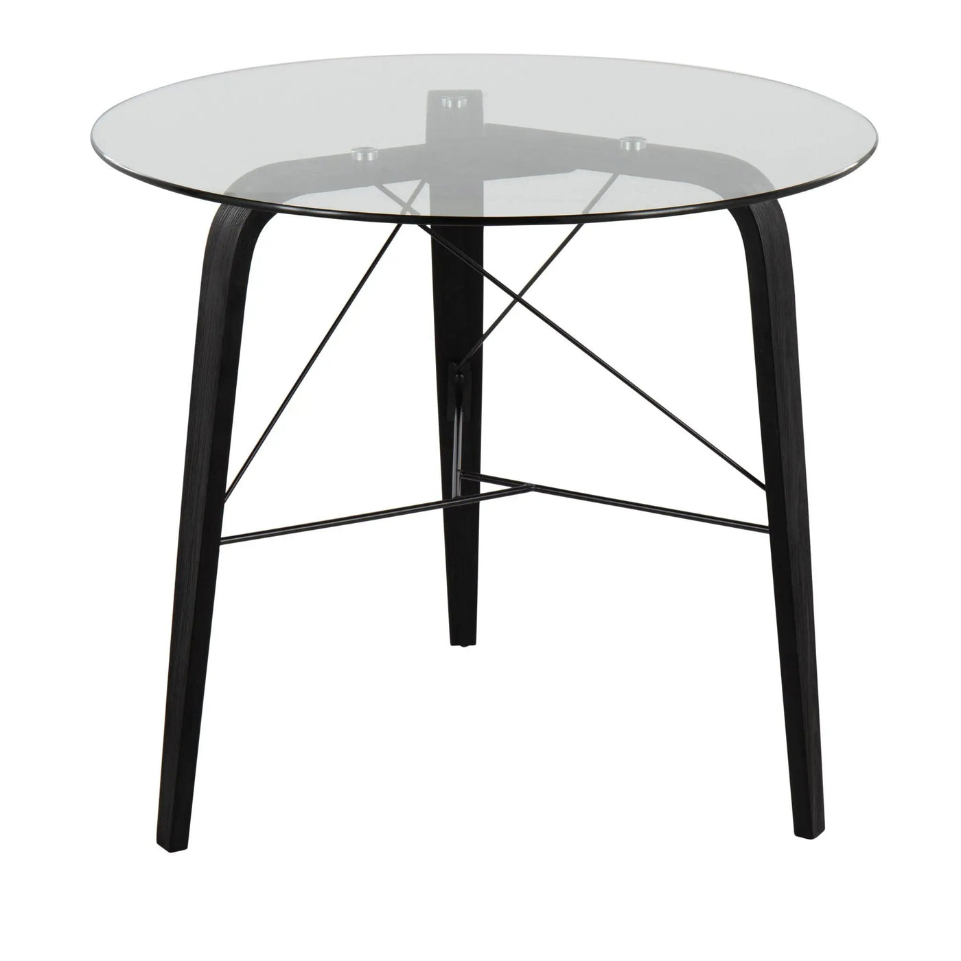 Trilogy - Contemporary Round Dinette Table by HouseOfZazla