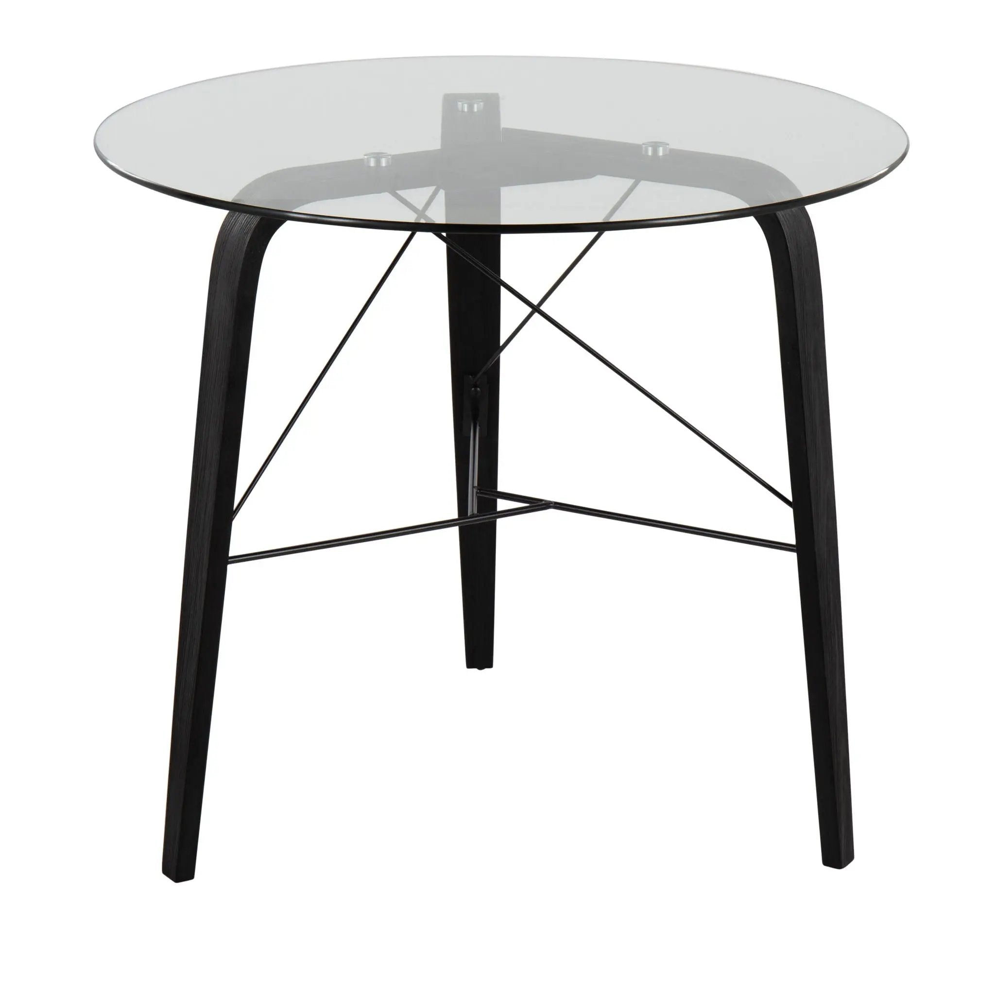 Trilogy - Contemporary Round Dinette Table by HouseOfZazla