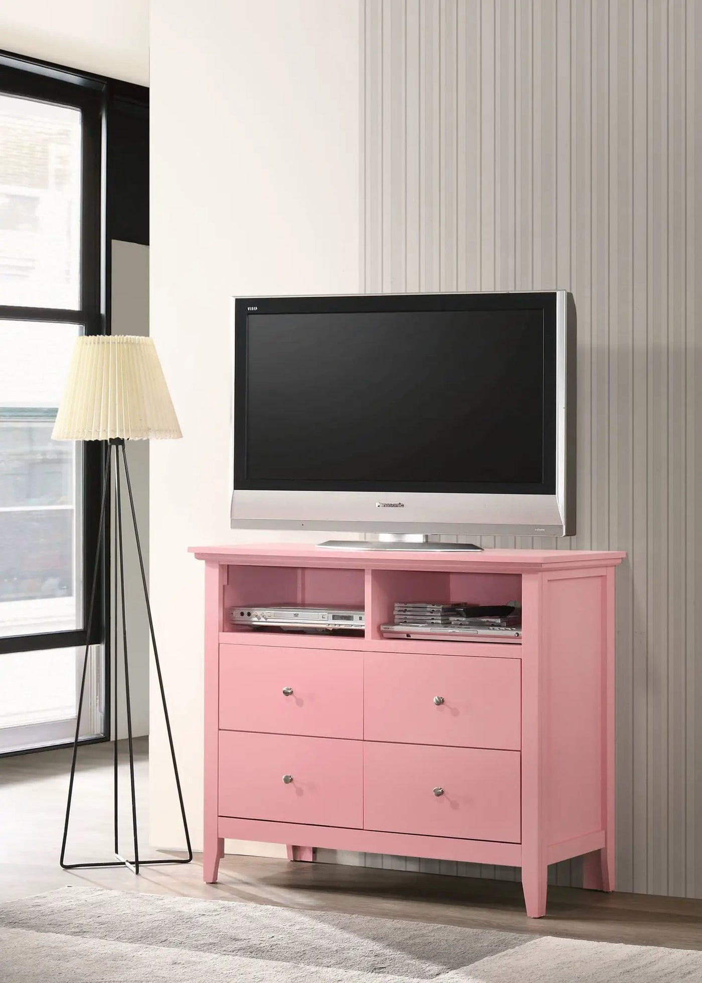 Hammond - Charming Media Chest With Storage by Unique Piece Furniture