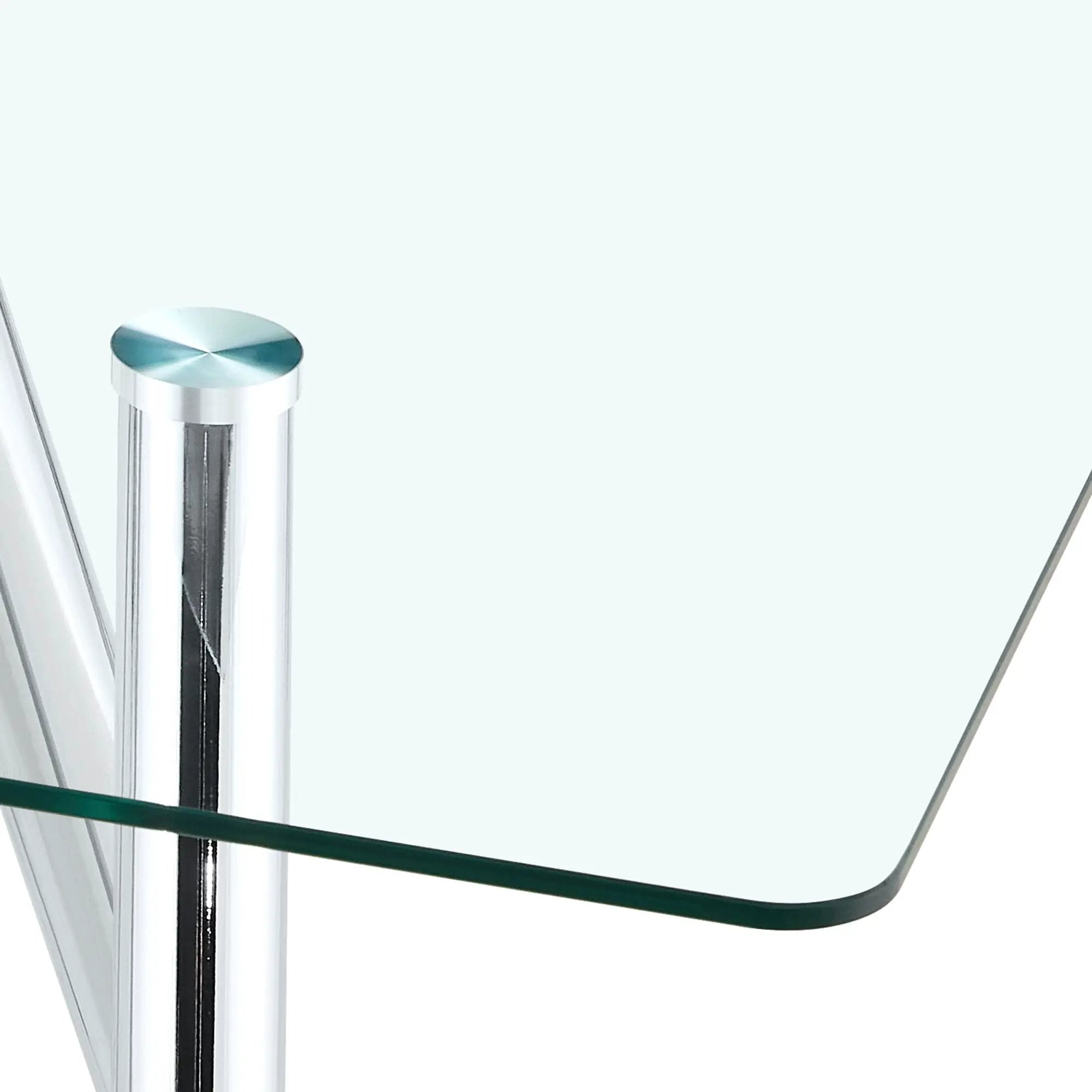 Dining Table With Transparent Surface