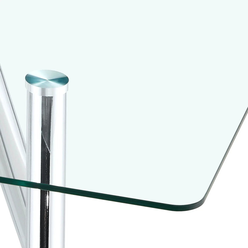 Dining Table With Transparent Surface