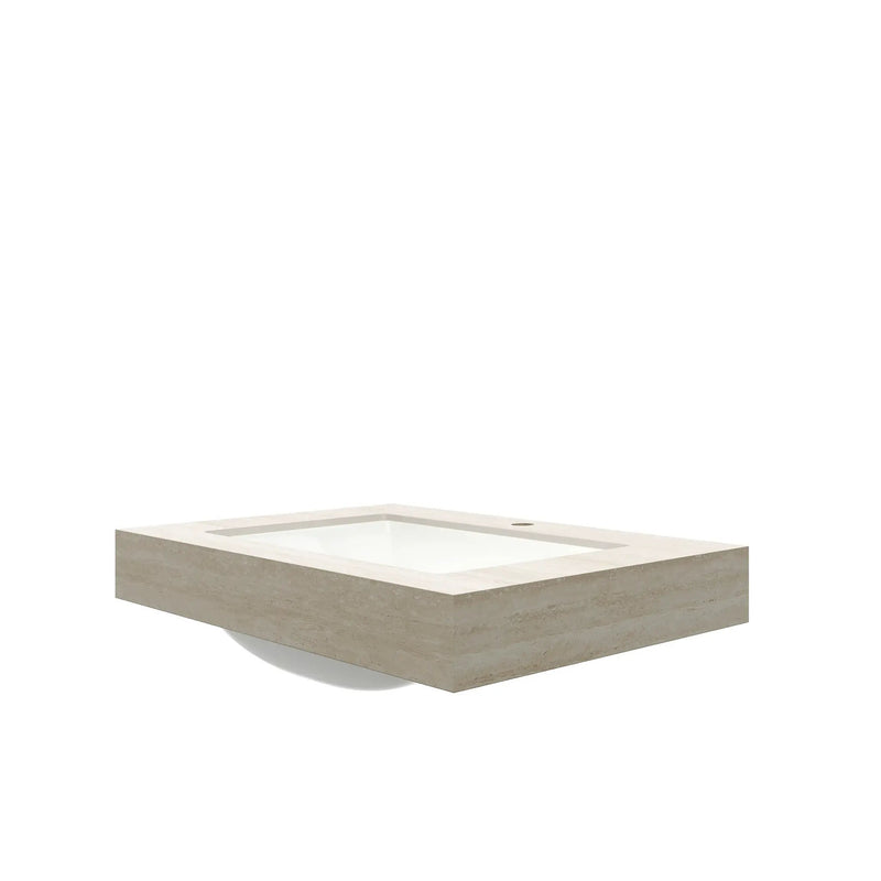 30" MURI Roma Travertine-Pattern Sintered Stone Countertop by HouseOfZazla