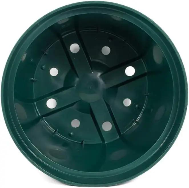 DAPERCI inches Nursery Pot Plant Grow Sturdy Flower pots in Bulk Price 20P Green by GreenHaven Gardens