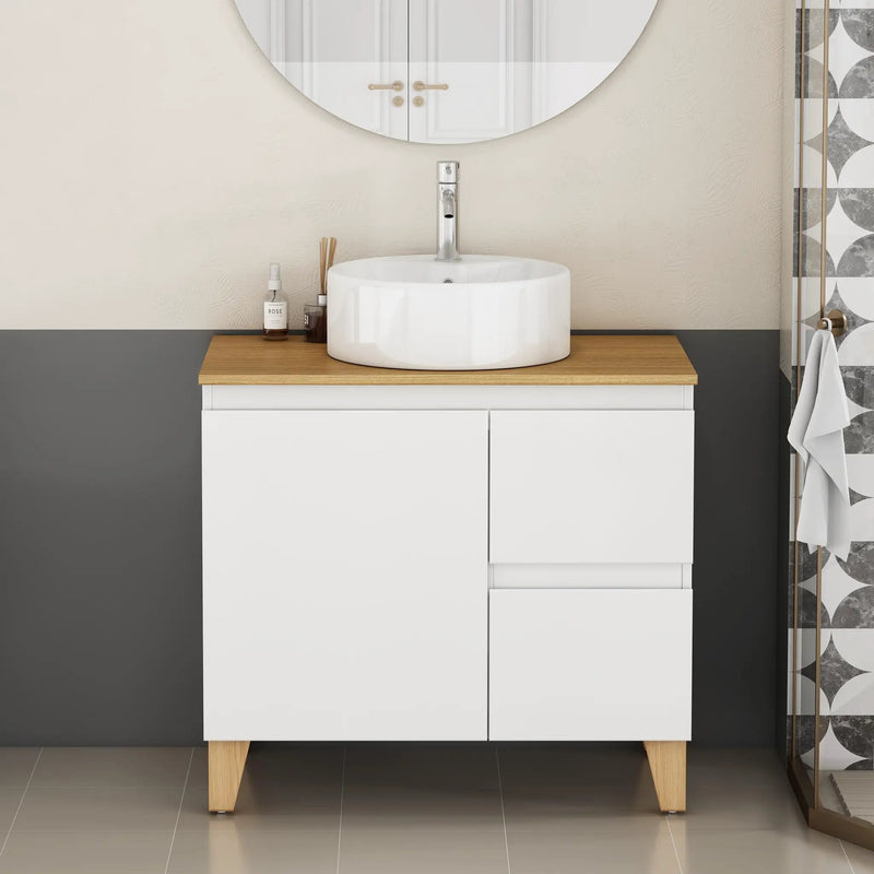 31.5-Inch Modern Bathroom Vanity with Sink Combo by HouseOfZazla