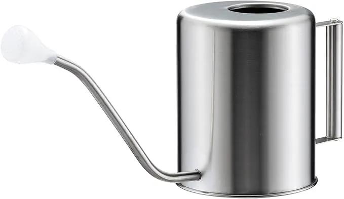 L&H Unico Watering Cans 62oz Plant Misters Steel Sprinkling Cans with 2Pcs Removable Spray Spout for Flowers by GreenHaven Gardens