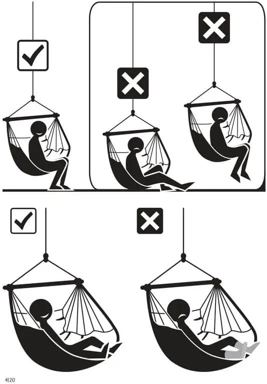 LA SIESTA® - XL King Domingo Hammock Swing Chair & CasaMount - Weather & Tear Resistant Hanging Chair - Outdoor Indoor Hammock Chair w/Suspension Kit for Walls Ceilings Square Beams - Cedar by GreenHaven Gardens