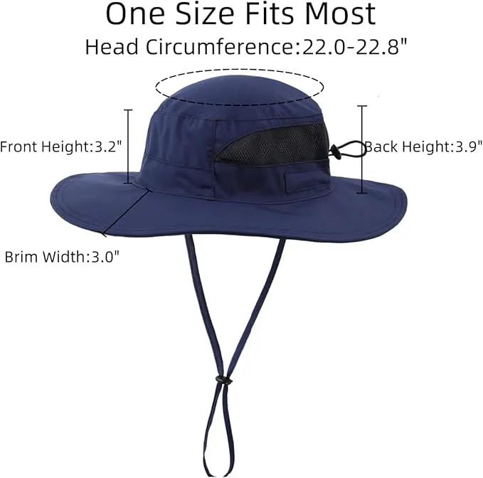 Connectyle Women's UPF 50+ Sun Hat UV Protection Wide Brim Bucket Hat Summer Beach Hats Fishing Hiking Outdoor Safari Hats by GreenHaven Gardens
