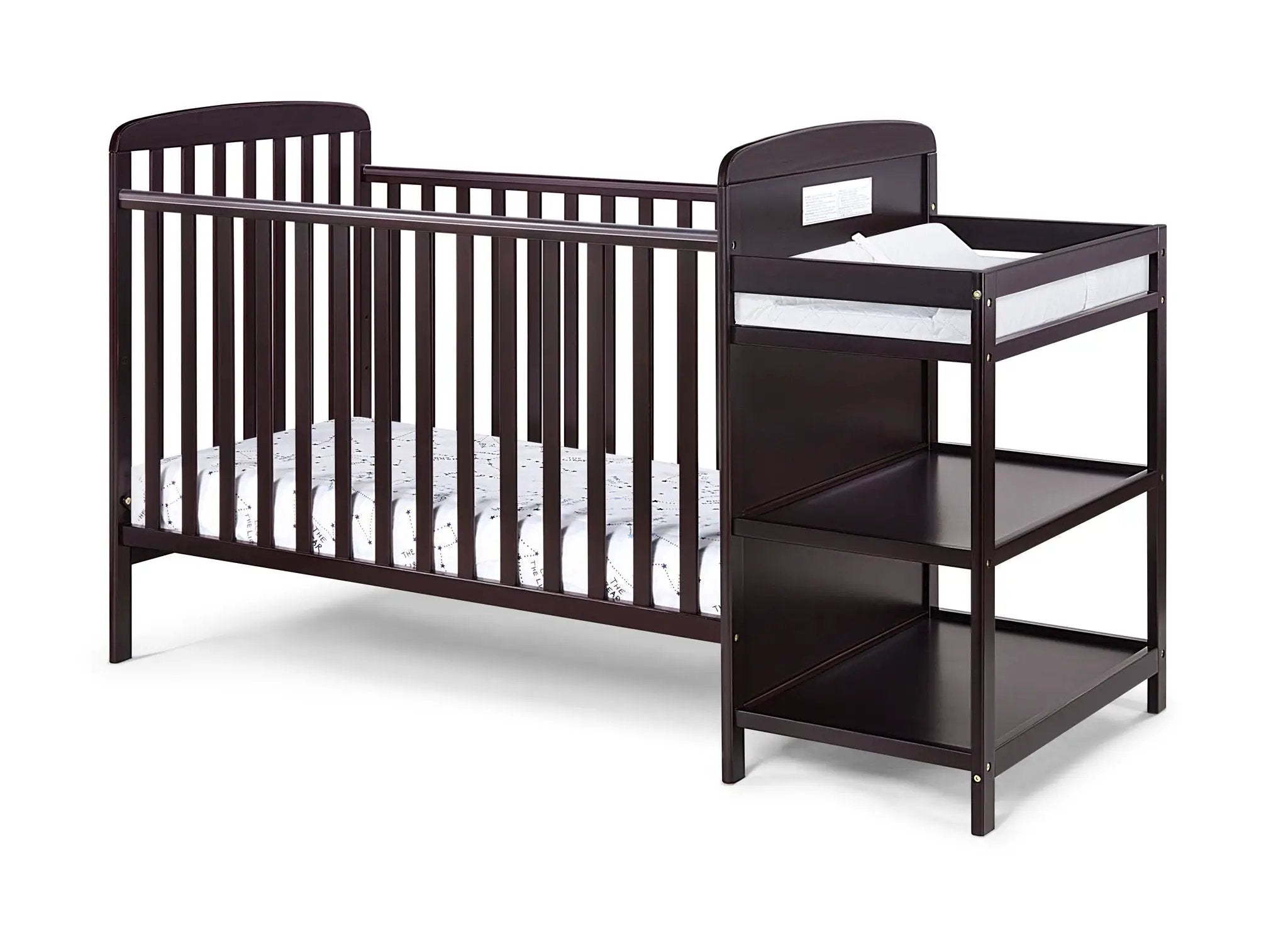 Ramsey - 3-in-1 Convertible Crib / Changer Combo by Unique Piece Furniture