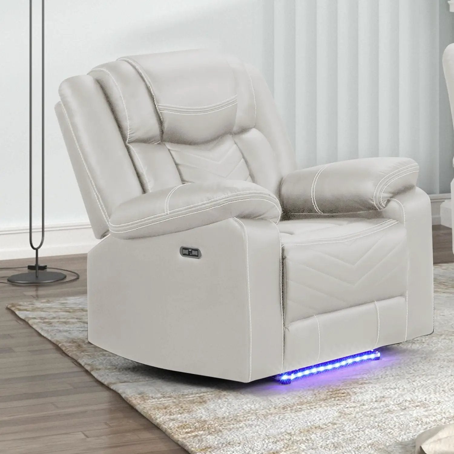 Challenger LED Power Recliner Set