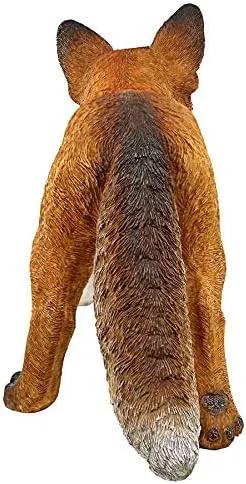 Design Toscano Cavorting Carmine Baby Red Fox Statue by GreenHaven Gardens