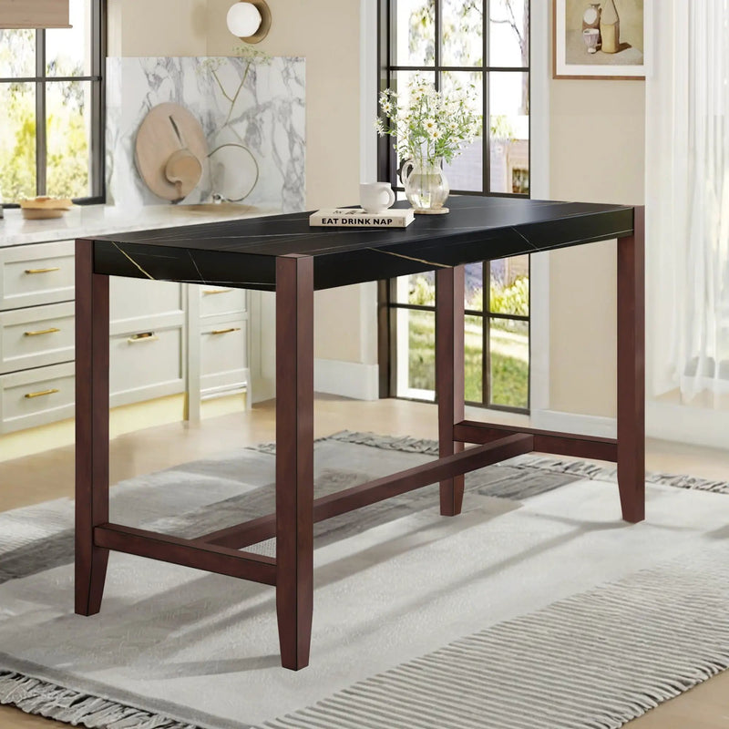 Counter Height Bar Table For Kitchen by Unique Piece Furniture