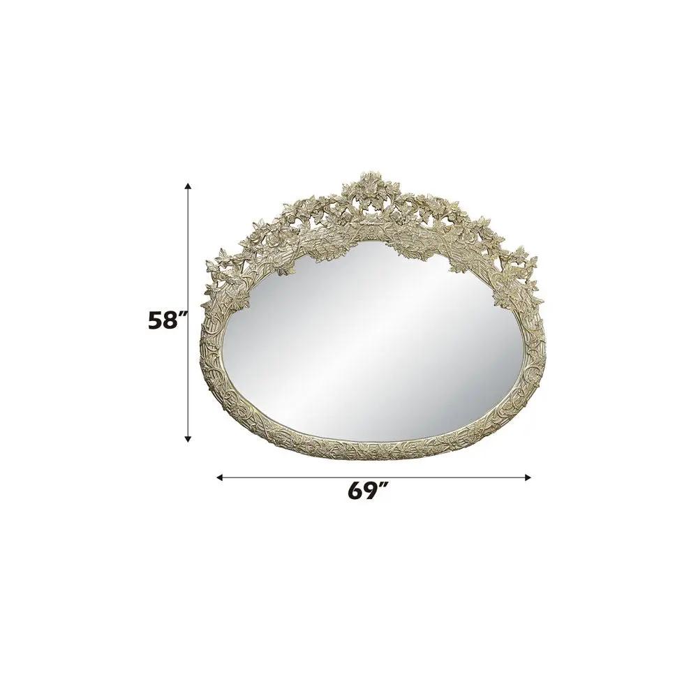 Sorina - 57" Mirror - Antique Gold by Unique Piece Furniture