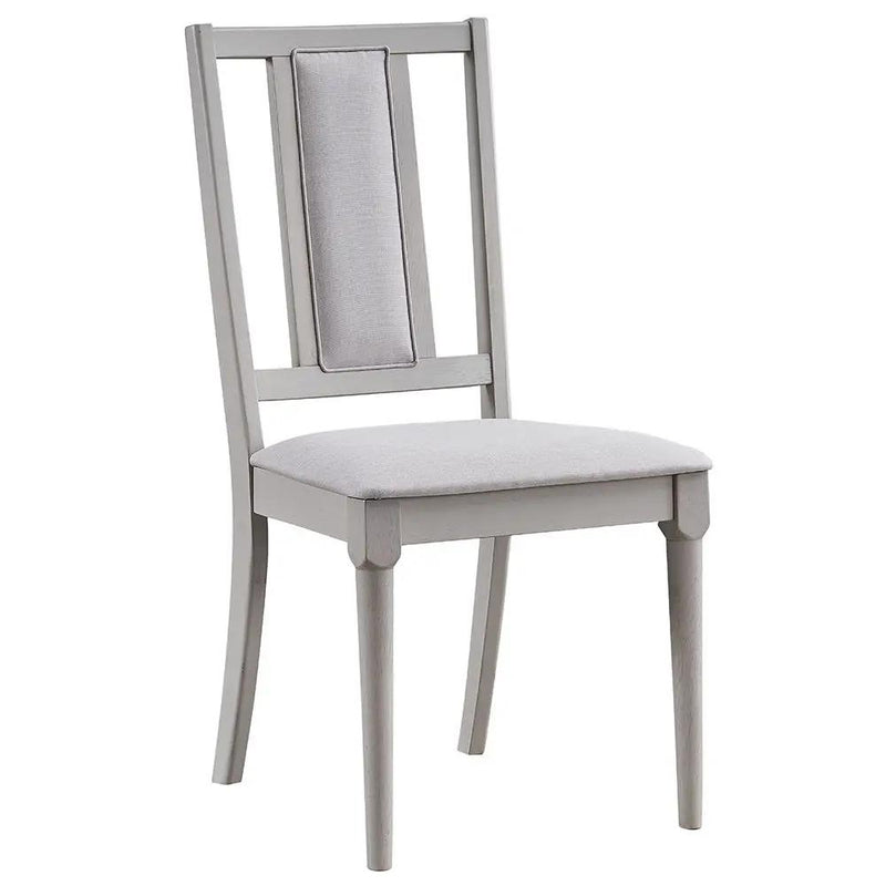 Marta - Side Chair (Set of 2) - Beige Linen & Natural by Unique Piece Furniture