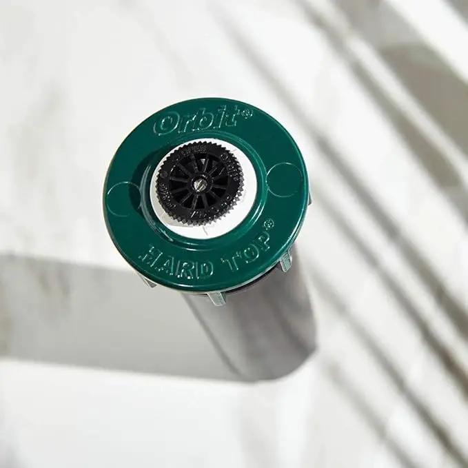 10-Pack Orbit 54501 4" Professional Hard Top Pop-Up Spray Head Sprinkler with 15' Adjustable Pattern Nozzle by GreenHaven Gardens